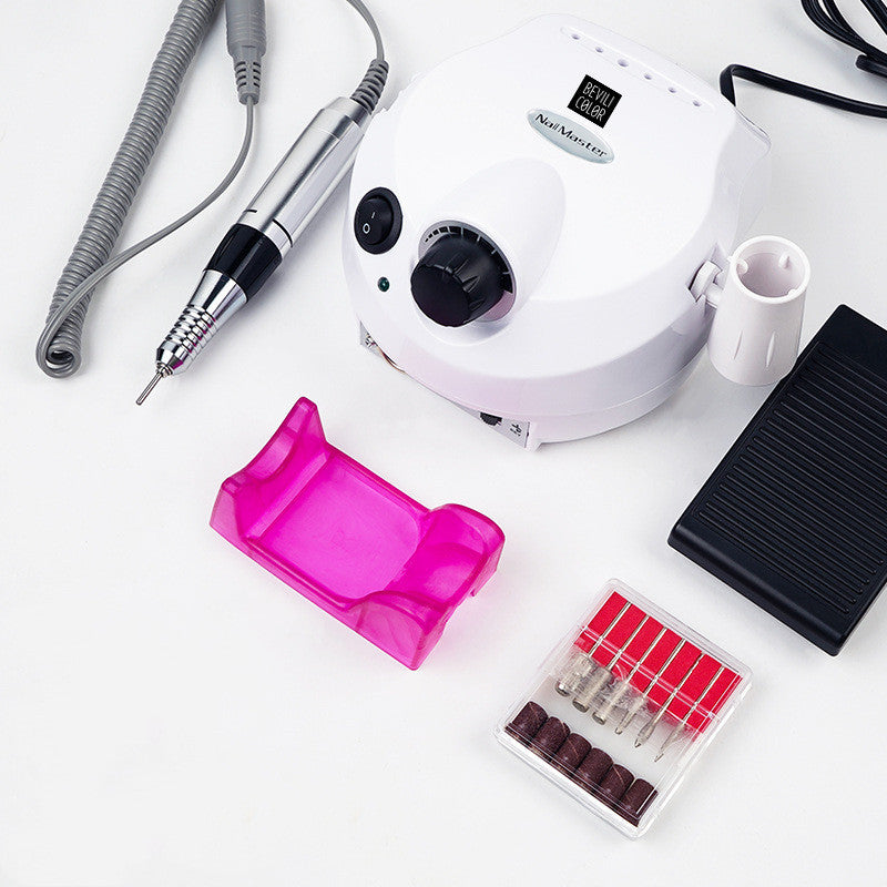 JMT-203914 Electric Nail Polisher with Foot Switch and Stepless Speed Control, 3000 RPM Nail Removing Tool