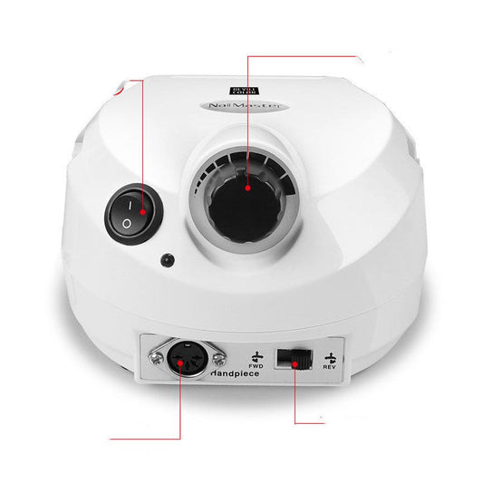 JMT-203914 Electric Nail Polisher with Foot Switch and Stepless Speed Control, 3000 RPM Nail Removing Tool