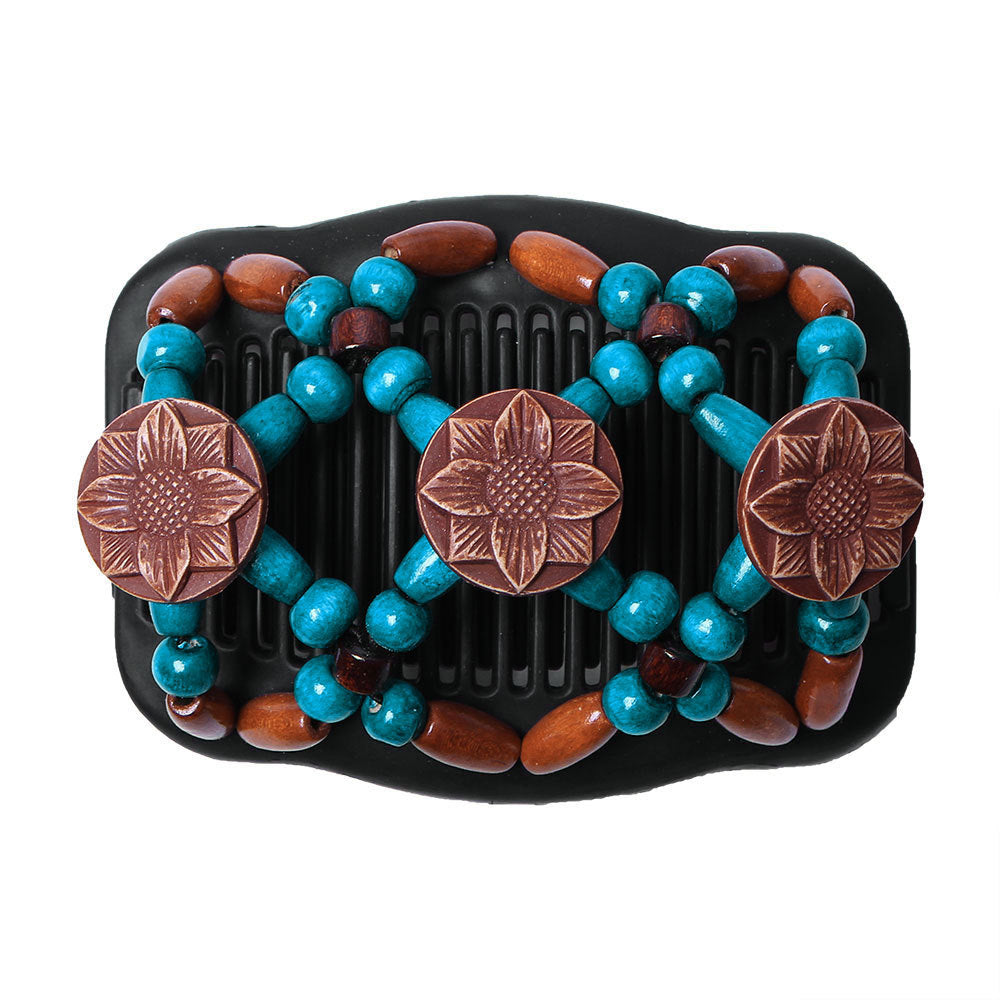 JMT-203978 Wood and Plastic Variety Magic Comb for Effortless Styling