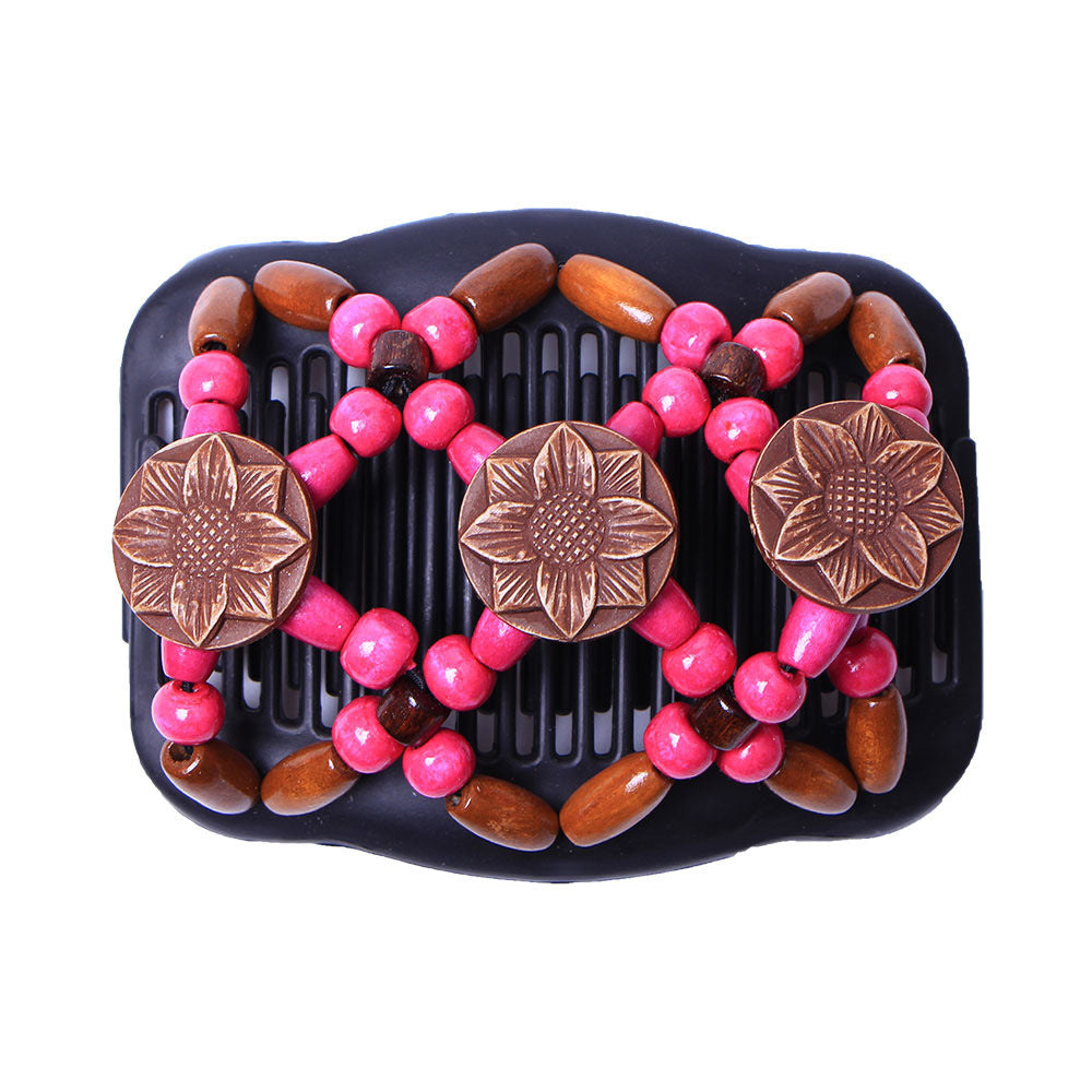 JMT-203978 Wood and Plastic Variety Magic Comb for Effortless Styling