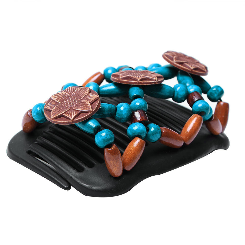 JMT-203978 Wood and Plastic Variety Magic Comb for Effortless Styling