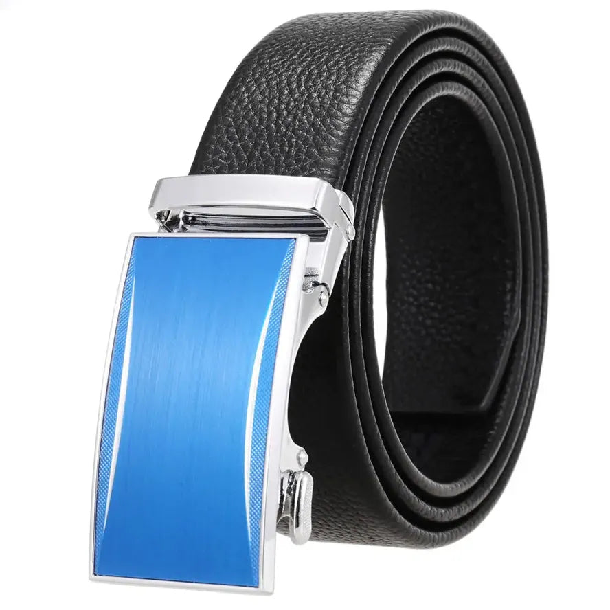 JMT-204362 Durable Automatic Buckle Belt for Men, Casual Design, Style 23003-5