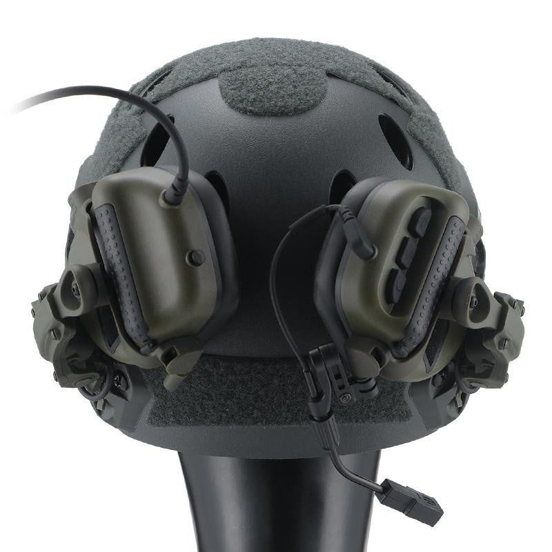 JMT-204426 Tactical Helmet Style Noise Cancelling Earphones with Active Sound Reduction