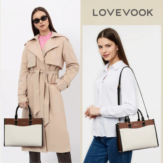 JMT-204426 Trendy Top Handle Satchel and Crossbody Tote Handbags for Women in Office and Business Settings