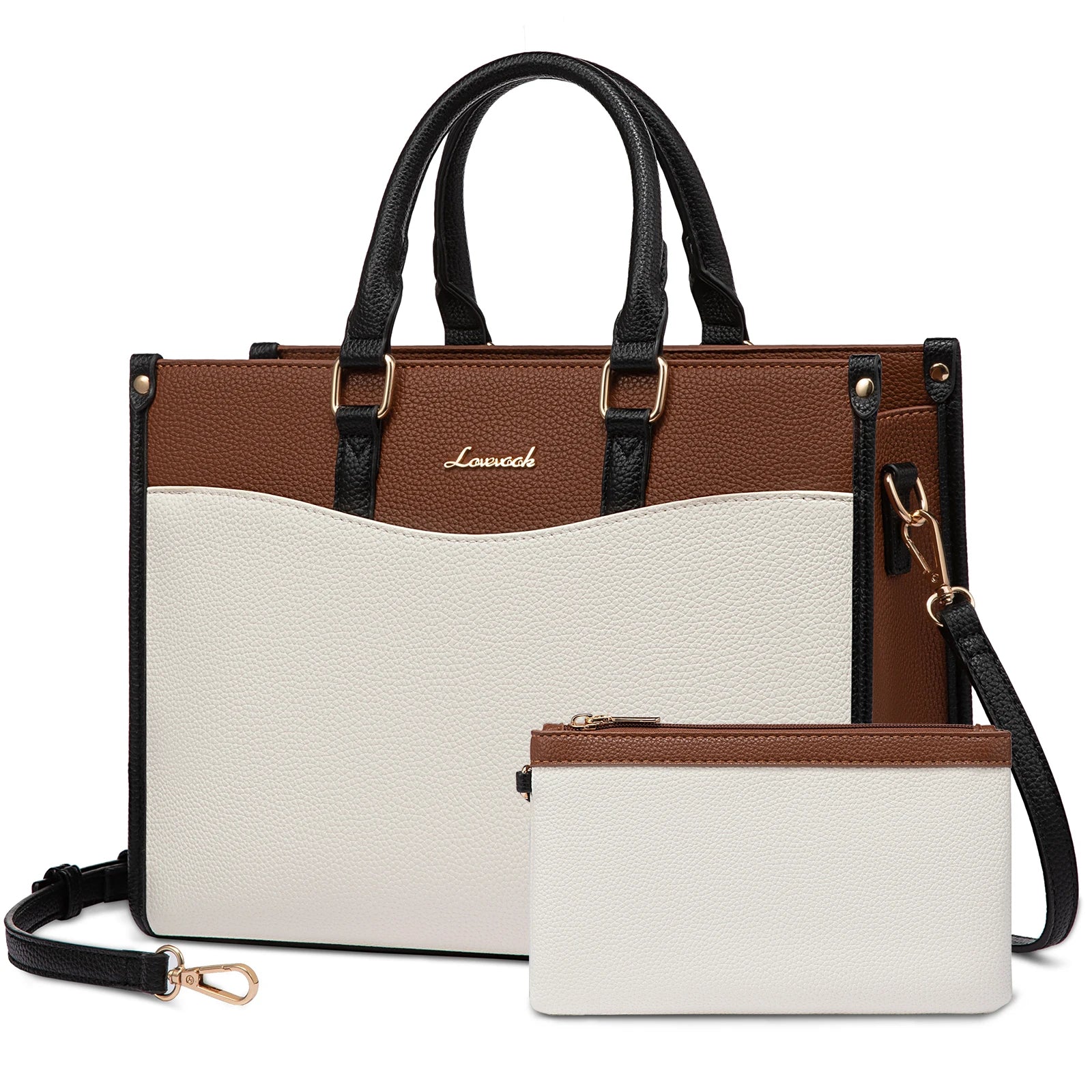 JMT-204426 Trendy Top Handle Satchel and Crossbody Tote Handbags for Women in Office and Business Settings