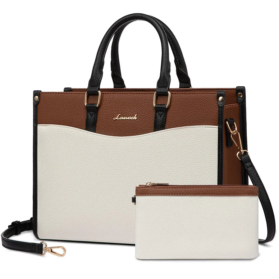 JMT-204426 Trendy Top Handle Satchel and Crossbody Tote Handbags for Women in Office and Business Settings