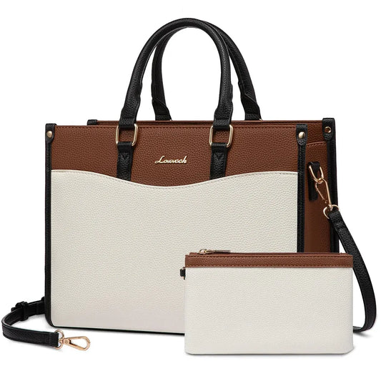JMT-204426 Trendy Top Handle Satchel and Crossbody Tote Handbags for Women in Office and Business Settings