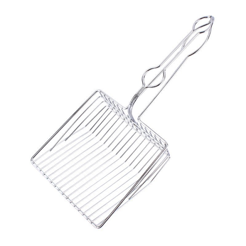JMT-204618 Durable Iron Cat Cleaning Tool - Litter Shovel Scoop for Effortless Pet Care