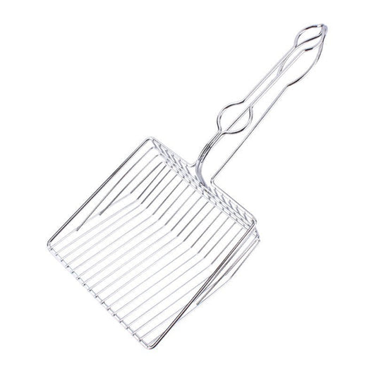 JMT-204618 Durable Iron Cat Cleaning Tool - Litter Shovel Scoop for Effortless Pet Care