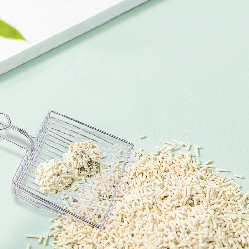 JMT-204618 Durable Iron Cat Cleaning Tool - Litter Shovel Scoop for Effortless Pet Care