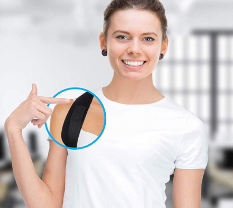 JMT-204682 Posture Correction Back Support Belt for Kyphosis and Clavicle Alignment