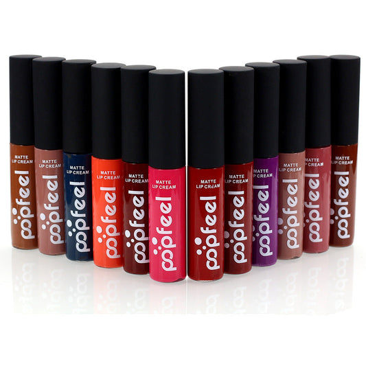 JMT-204874 Matte Liquid Lip Gloss - Long-Lasting Formula in Various Shades