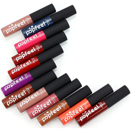 JMT-204874 Matte Liquid Lip Gloss - Long-Lasting Formula in Various Shades