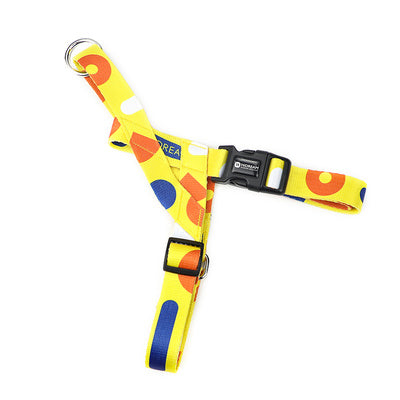 JMT-204938 Durable Nylon Cat Chest Strap with Comfortable Polyester Leash