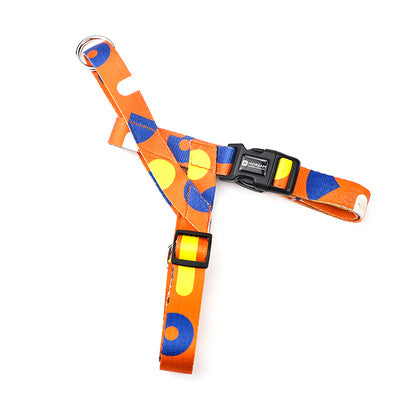 JMT-204938 Durable Nylon Cat Chest Strap with Comfortable Polyester Leash