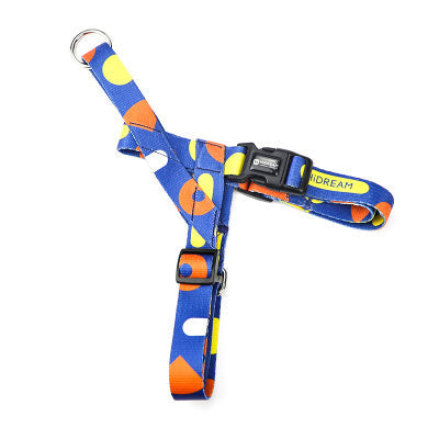 JMT-204938 Durable Nylon Cat Chest Strap with Comfortable Polyester Leash