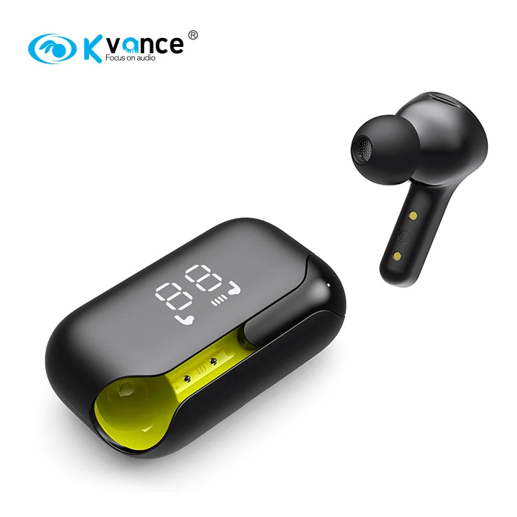 JMT-204938 Wireless TWS Earbuds with LED Display, 800mAh battery, Type-C Charging, Bluetooth Connectivity