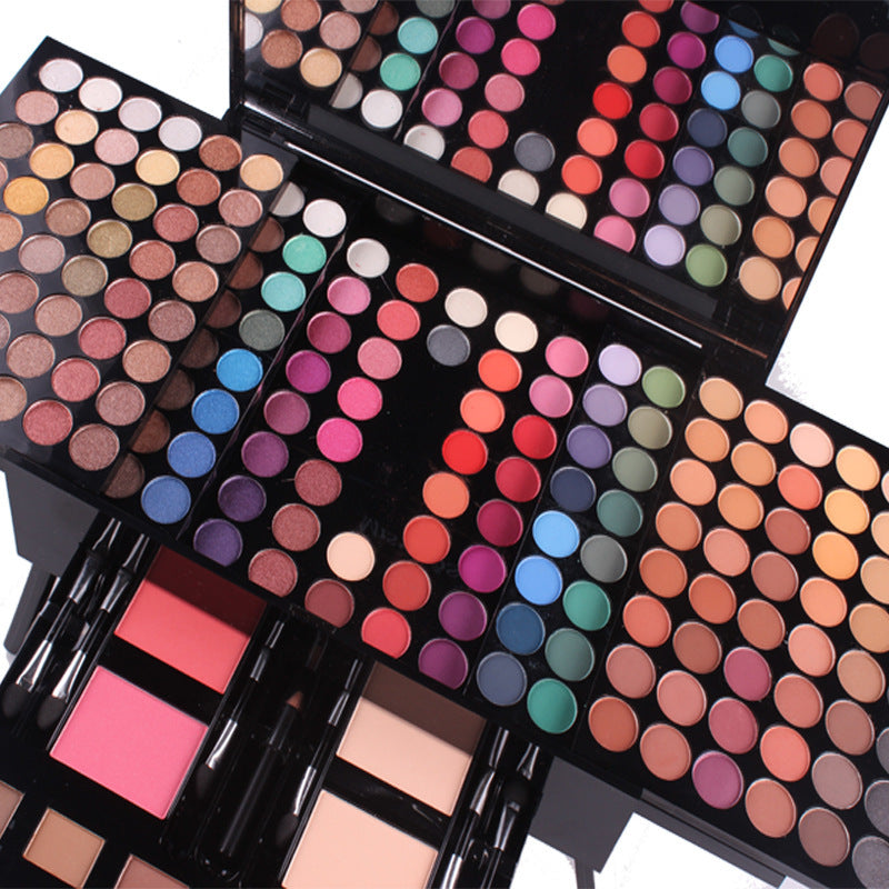 JMT-205194 Universal Blush Makeup Box with 8 Natural Shades for Concealing and Enhancement