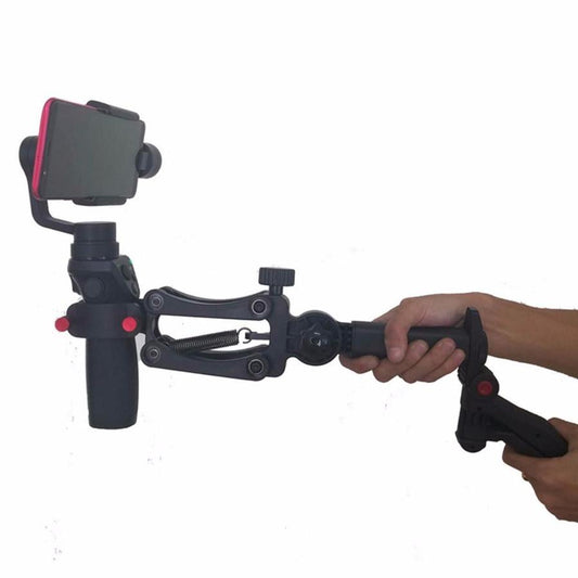 JMT-205770 4th Axis Gimbal Stabilizer for Mobile Phones - Three-Axis Support, Spring-Damped Design, Load Capacity Up to 4kg