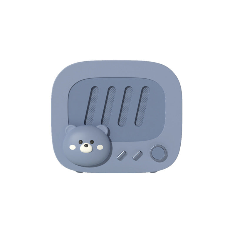 JMT-205770 Portable Mini Bluetooth Speaker for Mobile Phones and Cars - Little Pet Love X18 Model, 1200mAh Battery, USB Charging