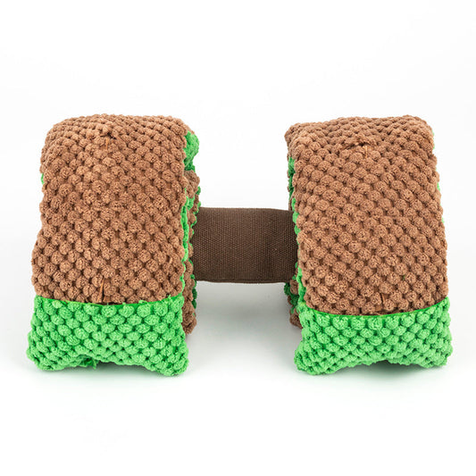 JMT-205898 Interactive Snuffle Mat for Dogs - Squeaky Puzzle Training Toy for Enrichment and Stress Relief