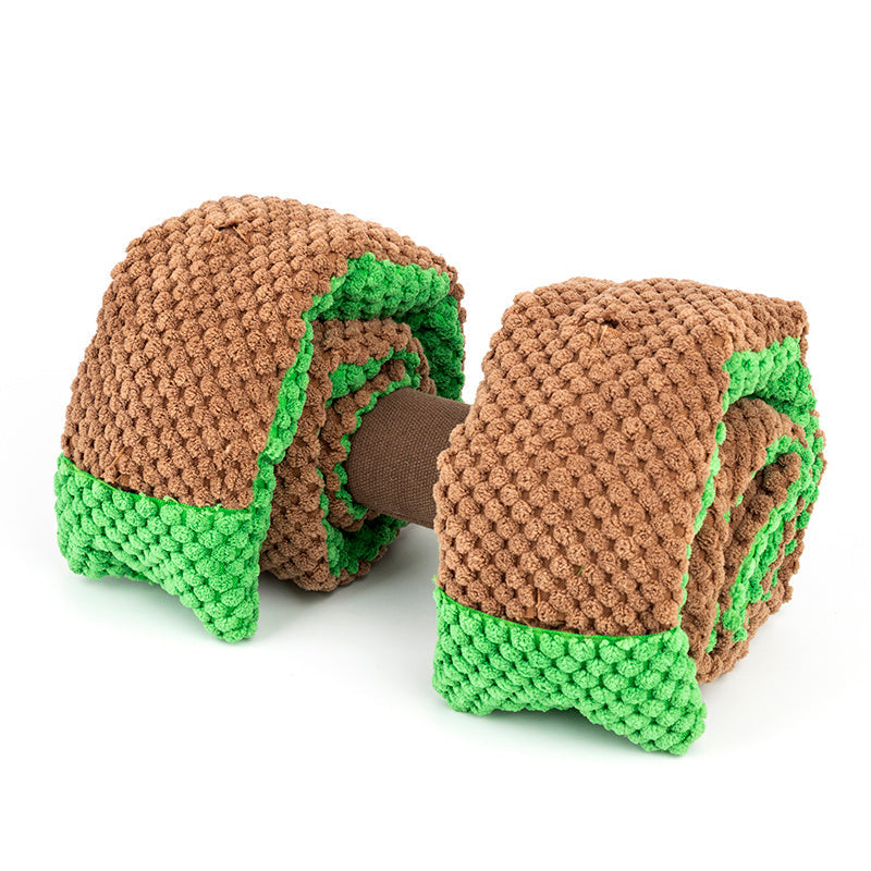 JMT-205898 Interactive Snuffle Mat for Dogs - Squeaky Puzzle Training Toy for Enrichment and Stress Relief