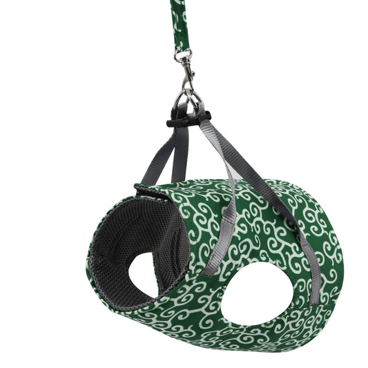 JMT-206090 Japanese Style Cat Walking Chest Strap Vest - Breathable Polyester Traction Belt for Comfortable Outdoor Adventures