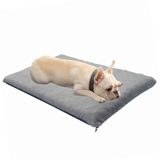 JMT-206218 Folding Massage Pet Mat - Anti-Skid, Moisture-Proof, Insect Resistant with Flannelette and Massage Sponge