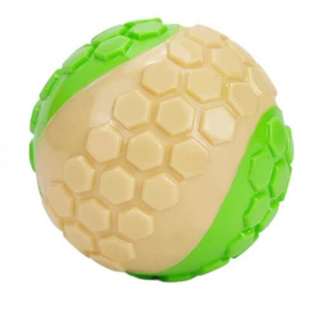 JMT-207050 TPR Color Matching Grid Ball - Interactive, Bite-Resistant Dog Toy for Engaging Playtime