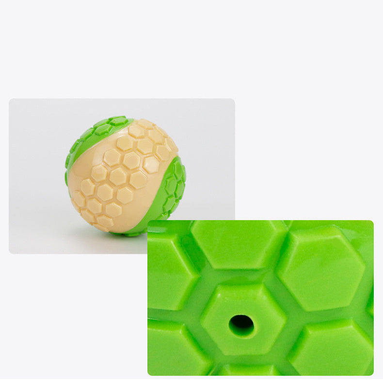 JMT-207050 TPR Color Matching Grid Ball - Interactive, Bite-Resistant Dog Toy for Engaging Playtime