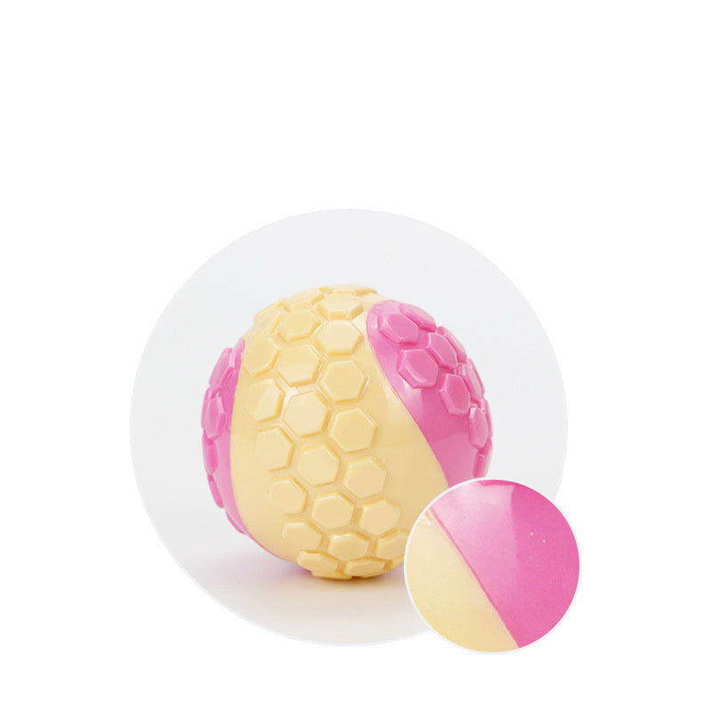 JMT-207050 TPR Color Matching Grid Ball - Interactive, Bite-Resistant Dog Toy for Engaging Playtime