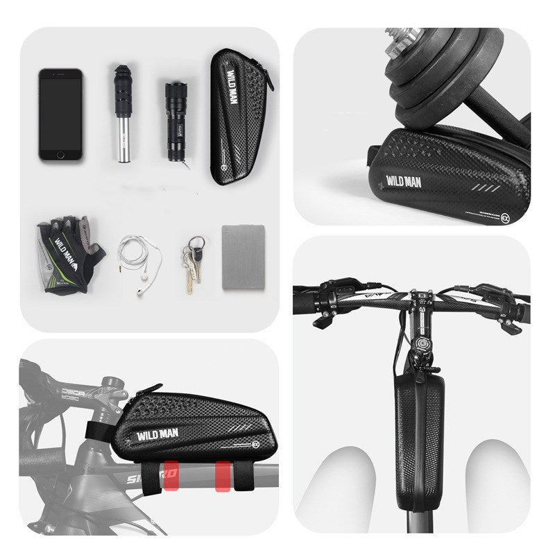 JMT-207114 Durable Hard Shell Saddle Bag for Road and Mountain Biking Accessories