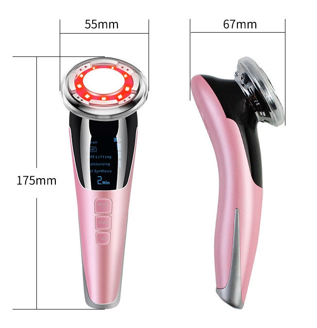 JMT-207306 Dual Temperature Skin Massager - Hot & Cold Therapy Device for Facial and Body Relaxation