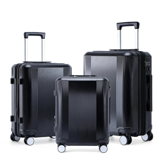 JMT-207626 Designer Hard Shell ABS PC Travel Luggage Suitcase Set for Efficient and Stylish Travel