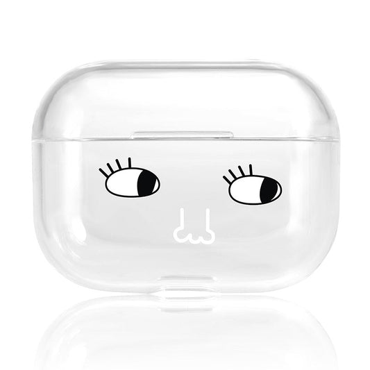 JMT-207882 Colorful Cartoon Protective Case for AirPods Pro - Durable PC Material, Stylish Back Cover, Compatible with iPhone Models