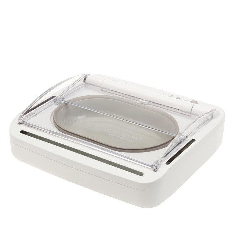 JMT-208074 Automatic Induction Pet Feeder with Stainless Steel Double Bowl for Odor-Free Feeding