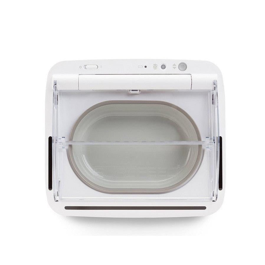 JMT-208074 Automatic Induction Pet Feeder with Stainless Steel Double Bowl for Odor-Free Feeding