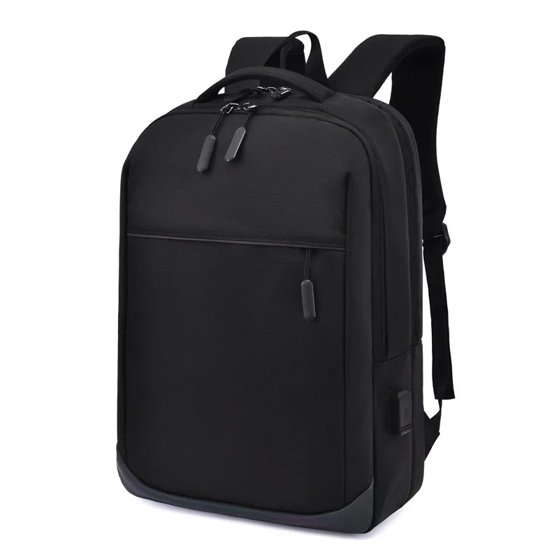 JMT-208074 Stylish Waterproof Reflective Anti-Theft Laptop Backpack with USB Charging Port