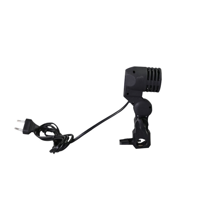 JMT-208074 Universal E27 Nylon Lamp Holder with Adjustable Light and 1.8m Power Cord for Photography and Studio Use