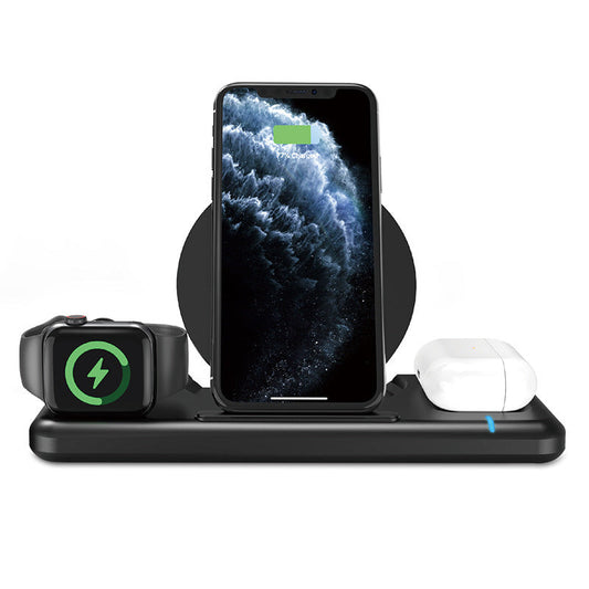 JMT-208394 Three-in-One Magnetic Qi Wireless Charger for iPhone, Apple Watch, and AirPods
