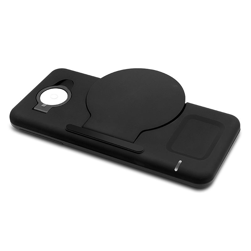JMT-208394 Three-in-One Magnetic Qi Wireless Charger for iPhone, Apple Watch, and AirPods