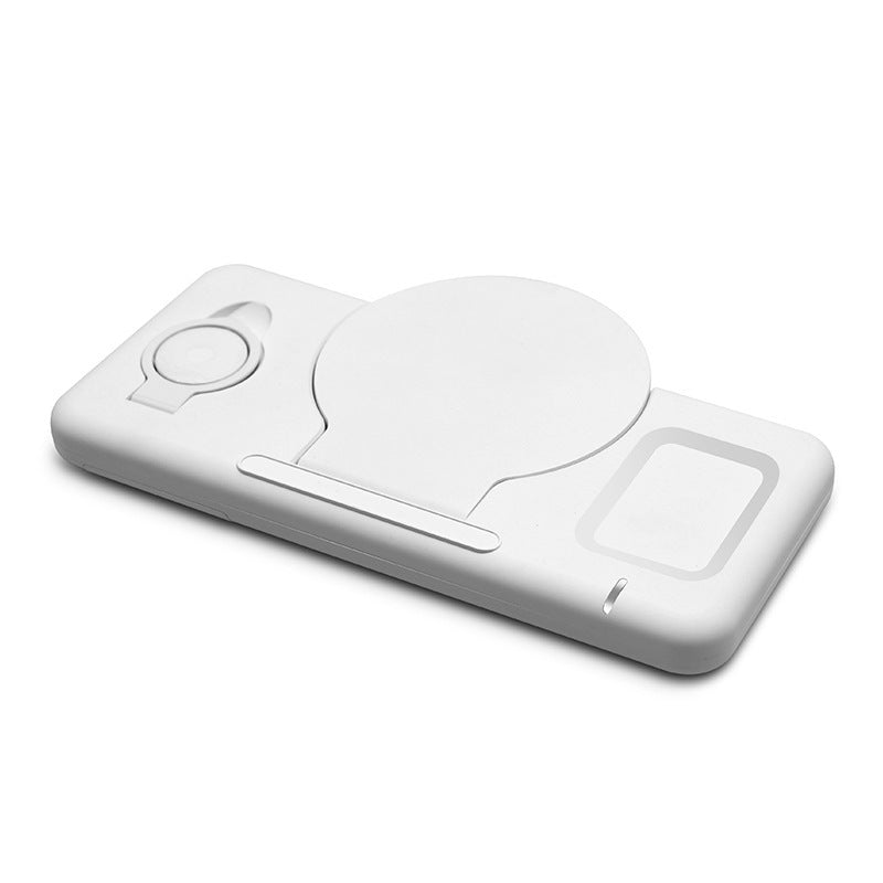 JMT-208394 Three-in-One Magnetic Qi Wireless Charger for iPhone, Apple Watch, and AirPods