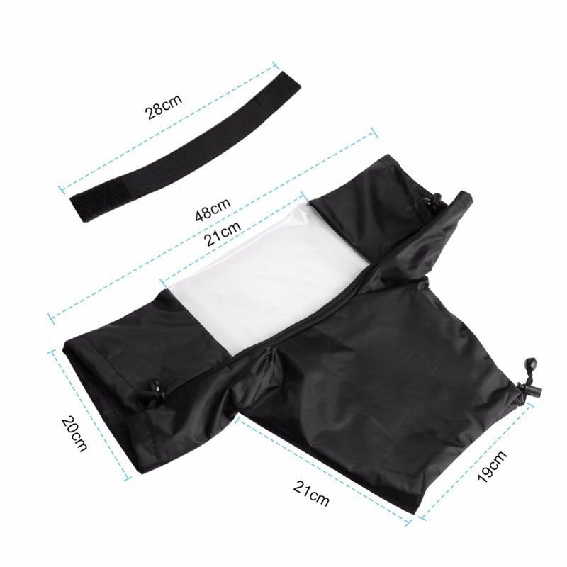 JMT-208586 Waterproof Nylon SLR Camera Rain Cover for Long and Short Lenses