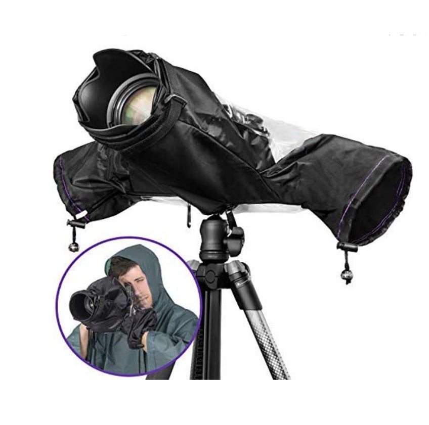 JMT-208586 Waterproof Nylon SLR Camera Rain Cover for Long and Short Lenses