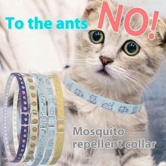 JMT-208714 Cartoon Pattern Anti-Mosquito Collar for Dogs and Cats in Various Sizes and Colors