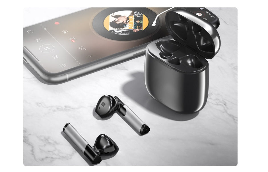 JMT-208714 TWS Bluetooth Headset with 10m Range and Dual Stereo Functionality