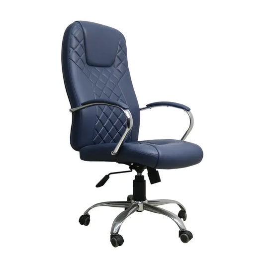 JMT-208970 Luxury Ergonomic Adjustable Executive Office Chair with Swivel Function in Leather Finish