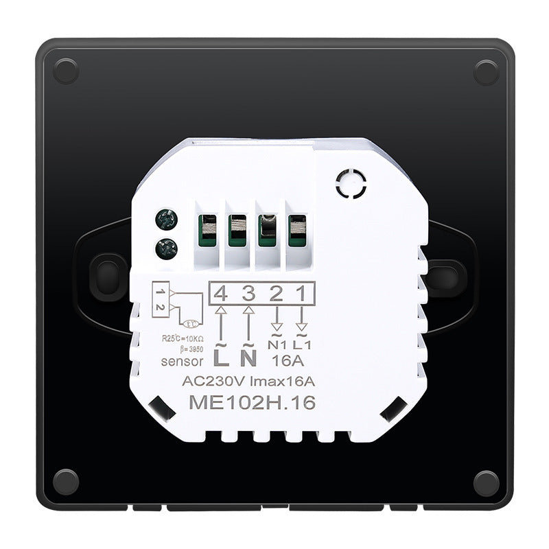 JMT-209034 Smart Heating Temperature Controller - Concealed Installation Thermostat, 5-60°C Range, 220V Output