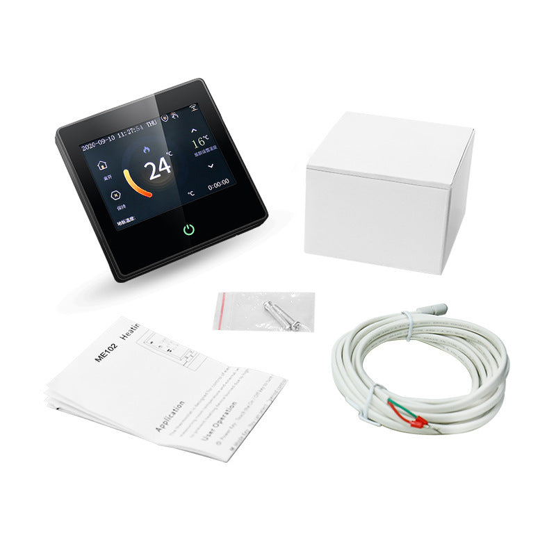 JMT-209034 Smart Heating Temperature Controller - Concealed Installation Thermostat, 5-60°C Range, 220V Output