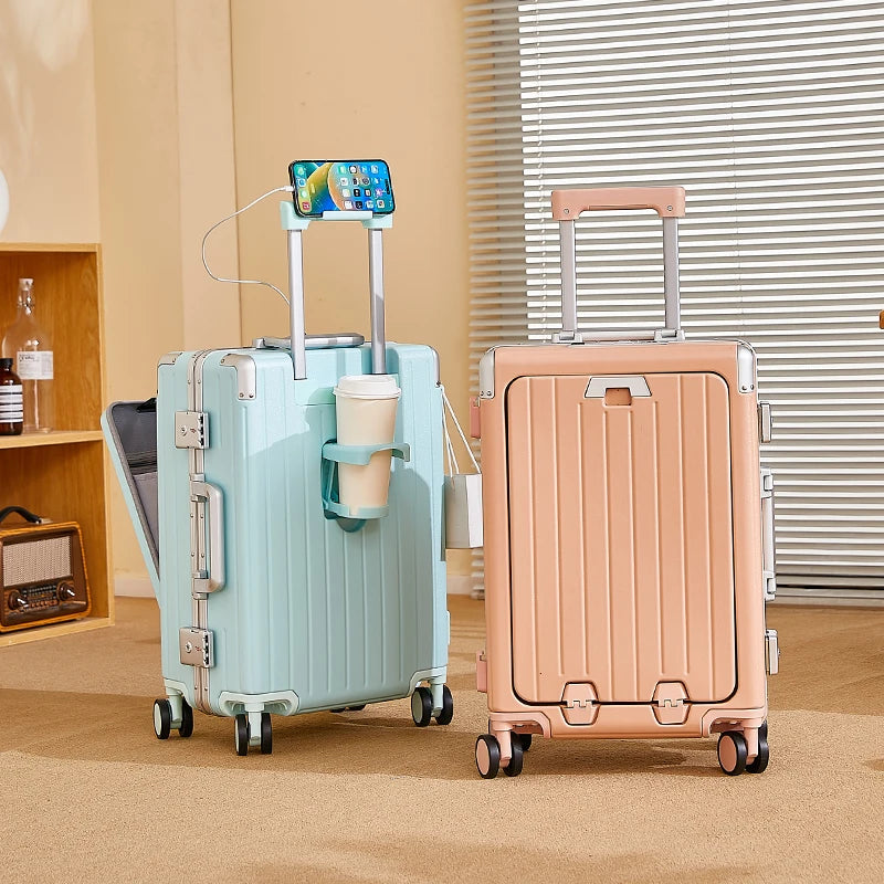 JMT-209098 Hardshell Carry-On Luggage Set for Summer Travel – Stylish and Durable Suitcases